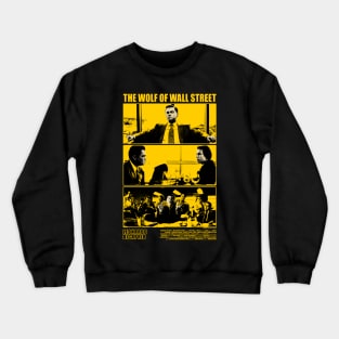 the wolf of wall street grunge Crewneck Sweatshirt